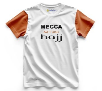 First Hajj Vector Printed T-Shirts LPHU14
