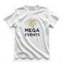 Mega Events Logo Printed - Event Planner Staff T-Shirts CBEP15