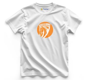 Stallions Logo Printed – Sports Team T-Shirts SFST11