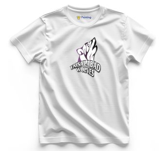 Faisalabad Wolves Logo Printed – Sports Team T-Shirts SFST13