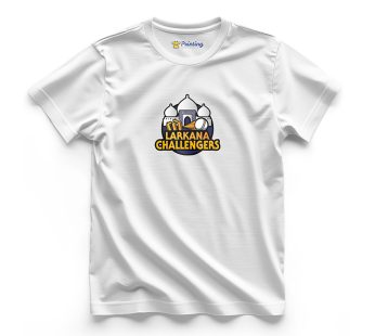 Larkana Challengers Logo Printed – Sports Team T-Shirts SFST06